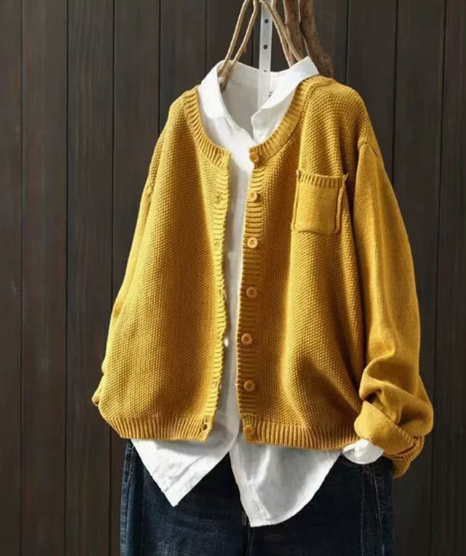Hazel | Women's Oversized Button-Front Knit Cardigan