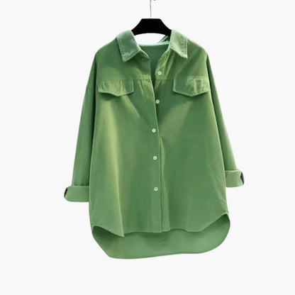 Marlowe | Women's Corduroy Oversized Button-Up Shacket