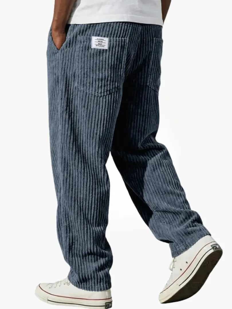 Marlow | Men's Corduroy Relaxed Fit Straight Leg Pants