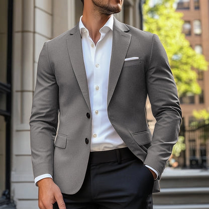Nathaniel | Men's Casual Standard Fit Single Breasted Blazer