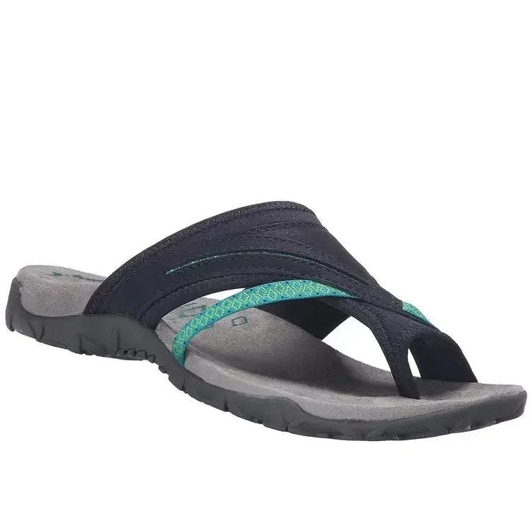 Afonina | Cross Strap Toe Loop Open Toe Orthopedic Sandal