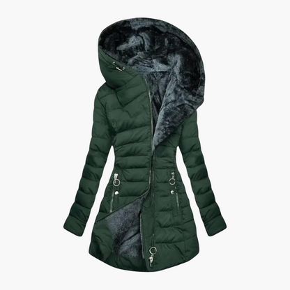 Marlowe | Women's Hooded Fleece-Lined Puffer Coat