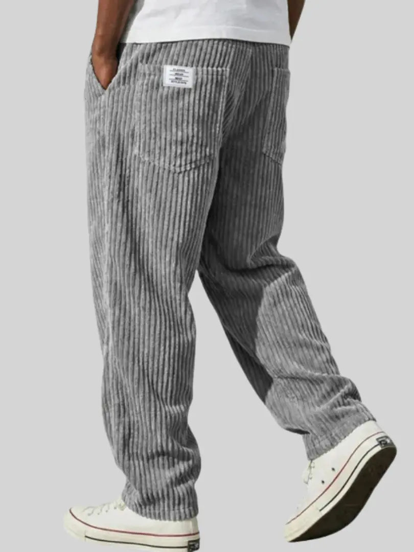 Marlow | Men's Corduroy Relaxed Fit Straight Leg Pants