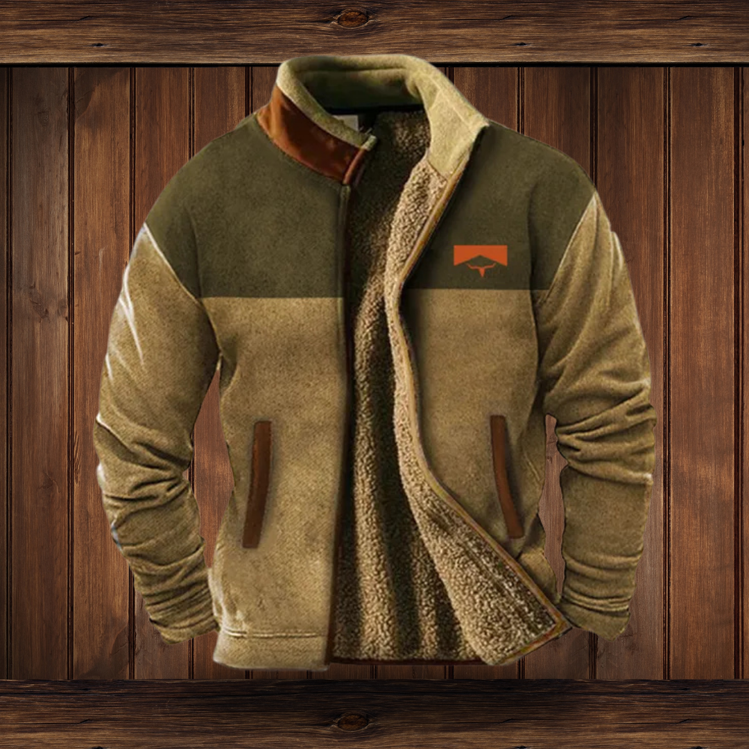 Wyndham | Men's Western Aztec Print Zip-Up Bomber Jacket