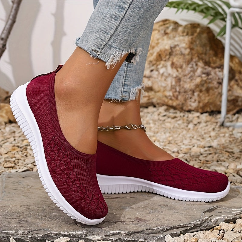 Sol | Slip On Knit Mesh Lightweight Orthopedic Sneaker