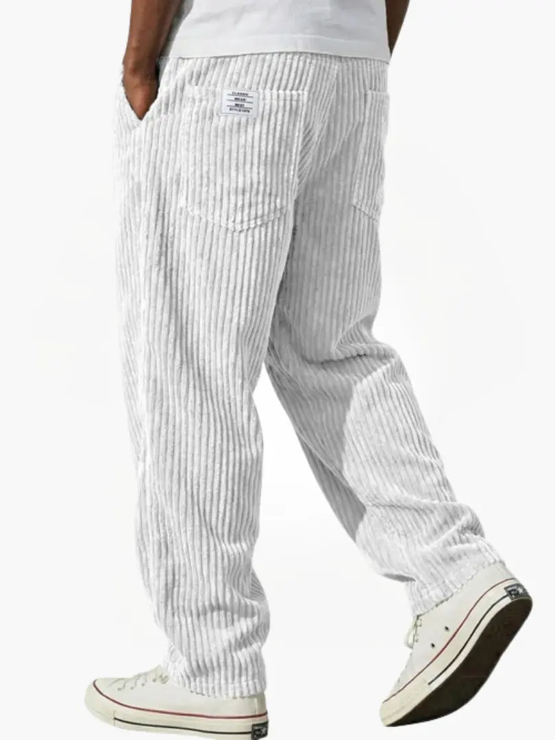 Marlow | Men's Corduroy Relaxed Fit Straight Leg Pants