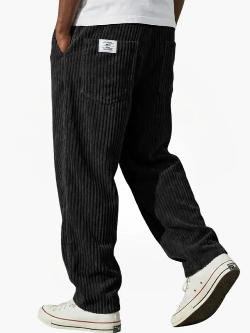 Marlow | Men's Corduroy Relaxed Fit Straight Leg Pants