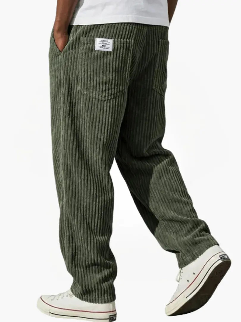 Marlow | Men's Corduroy Relaxed Fit Straight Leg Pants
