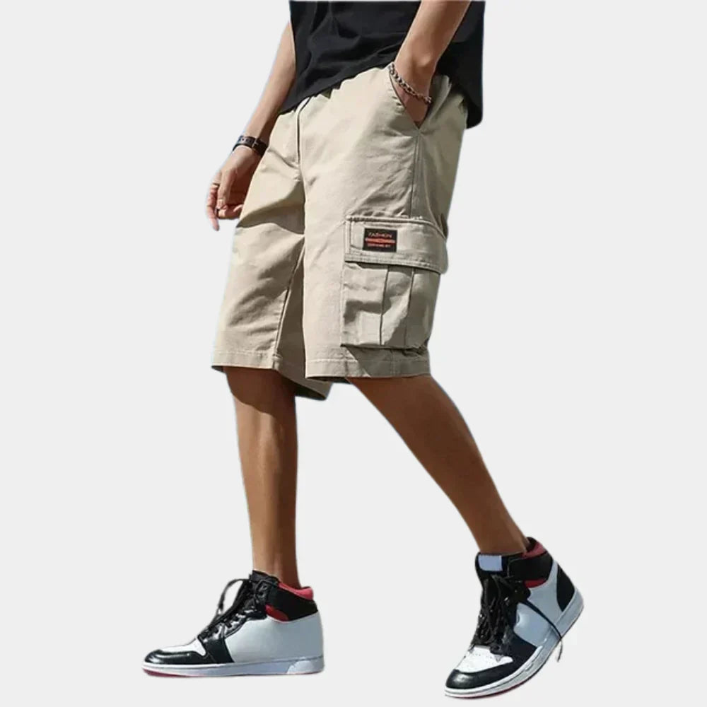 Dawson | Men's Loose Fit Cargo Pocket Summer Shorts