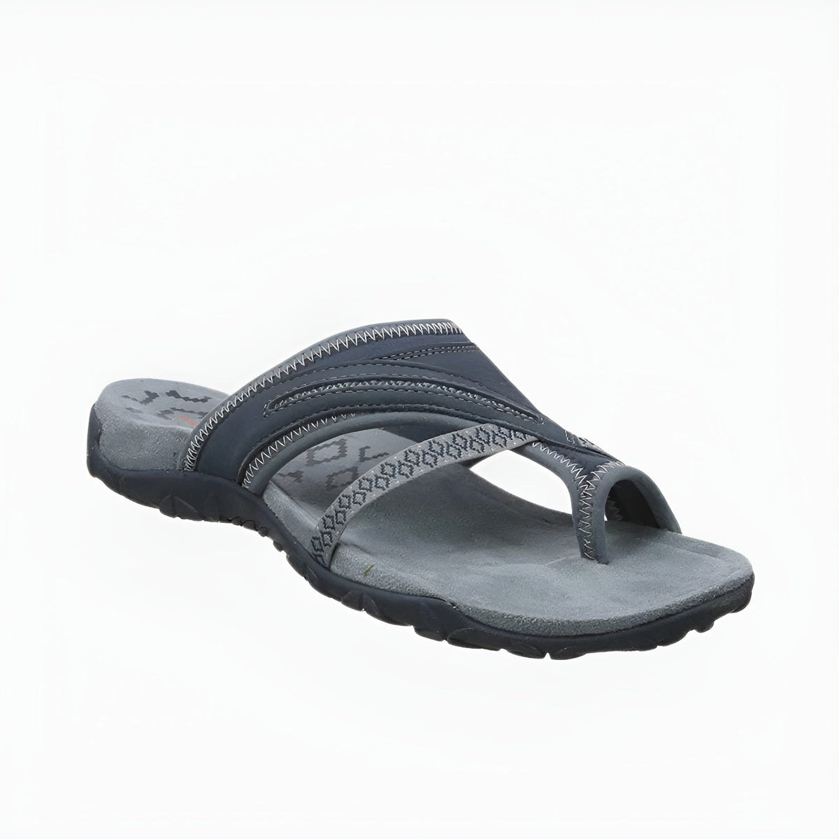 Afonina | Cross Strap Toe Loop Open Toe Orthopedic Sandal