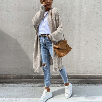 Rosalind | Women's Relaxed Fit Longline Knitted Cardigan