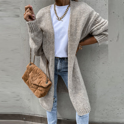 Rosalind | Women's Relaxed Fit Longline Knitted Cardigan