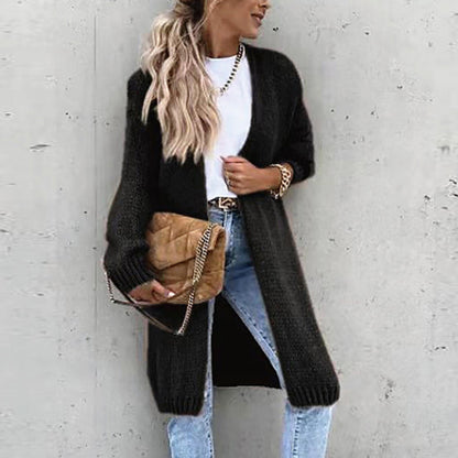 Rosalind | Women's Relaxed Fit Longline Knitted Cardigan