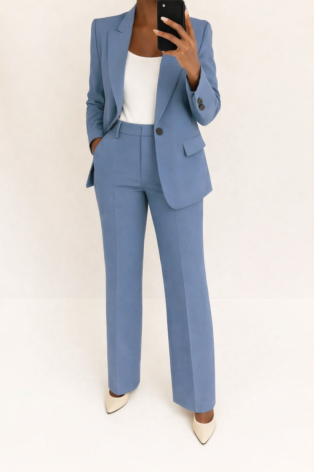 Camille | Women's Tailored Single-Breasted Two-Piece Suit