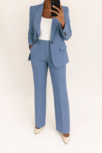 Camille | Women's Tailored Single-Breasted Two-Piece Suit