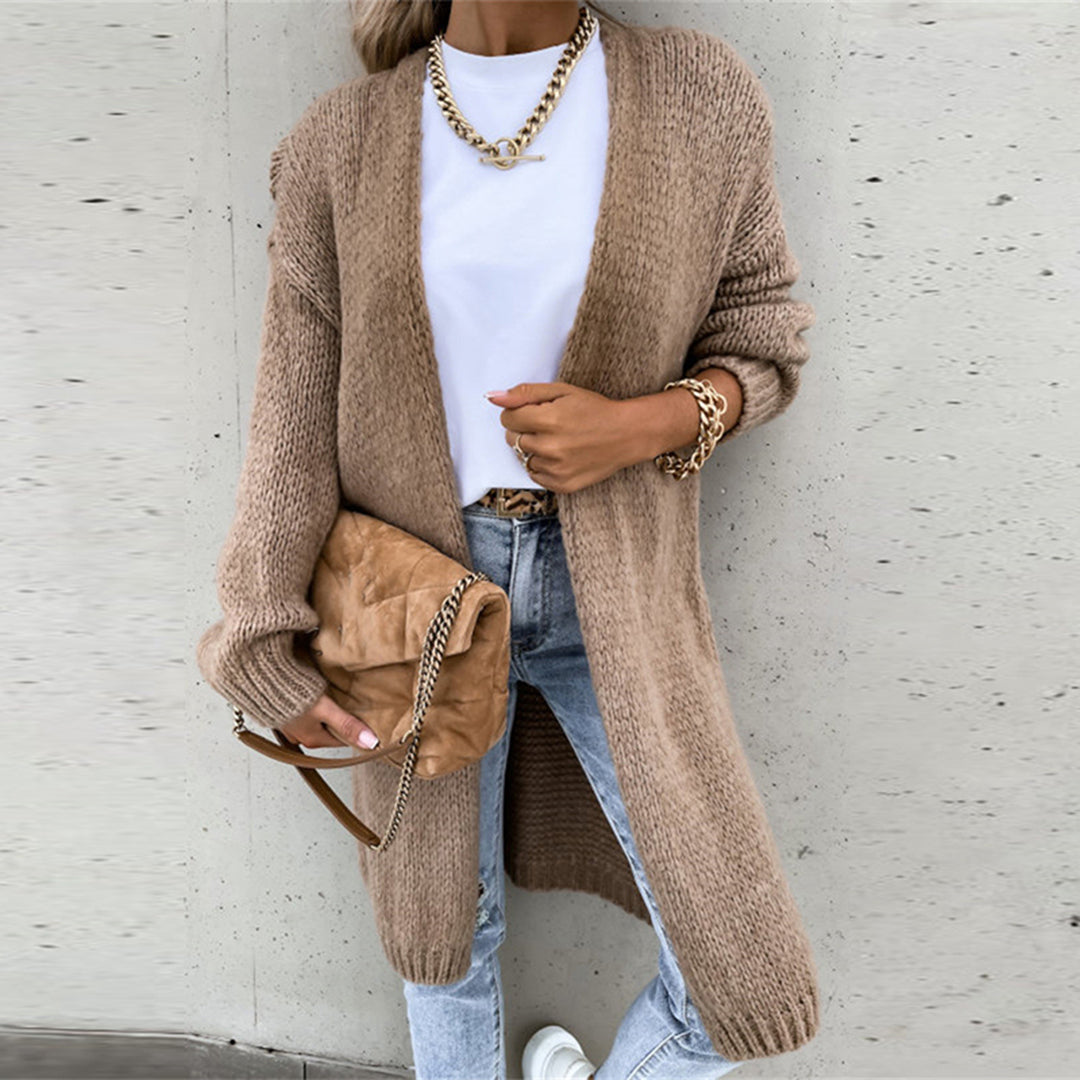 Rosalind | Women's Relaxed Fit Longline Knitted Cardigan