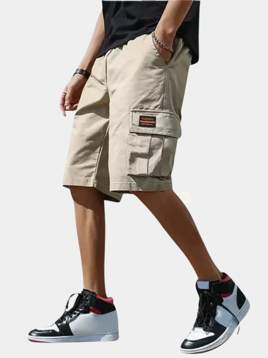Dawson | Men's Loose Fit Cargo Pocket Summer Shorts