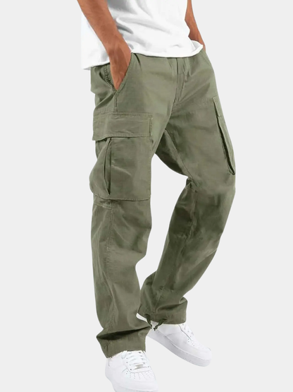 Griffin | Men's Drawstring Relaxed Fit Cargo Pants