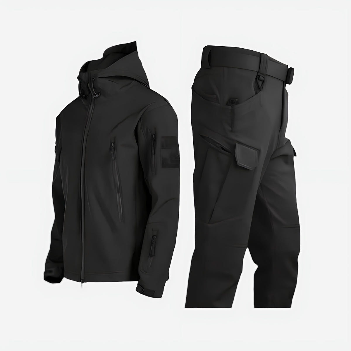 Ridgeline | Men's Tactical Hooded Softshell Outdoor Jacket and Pants Set