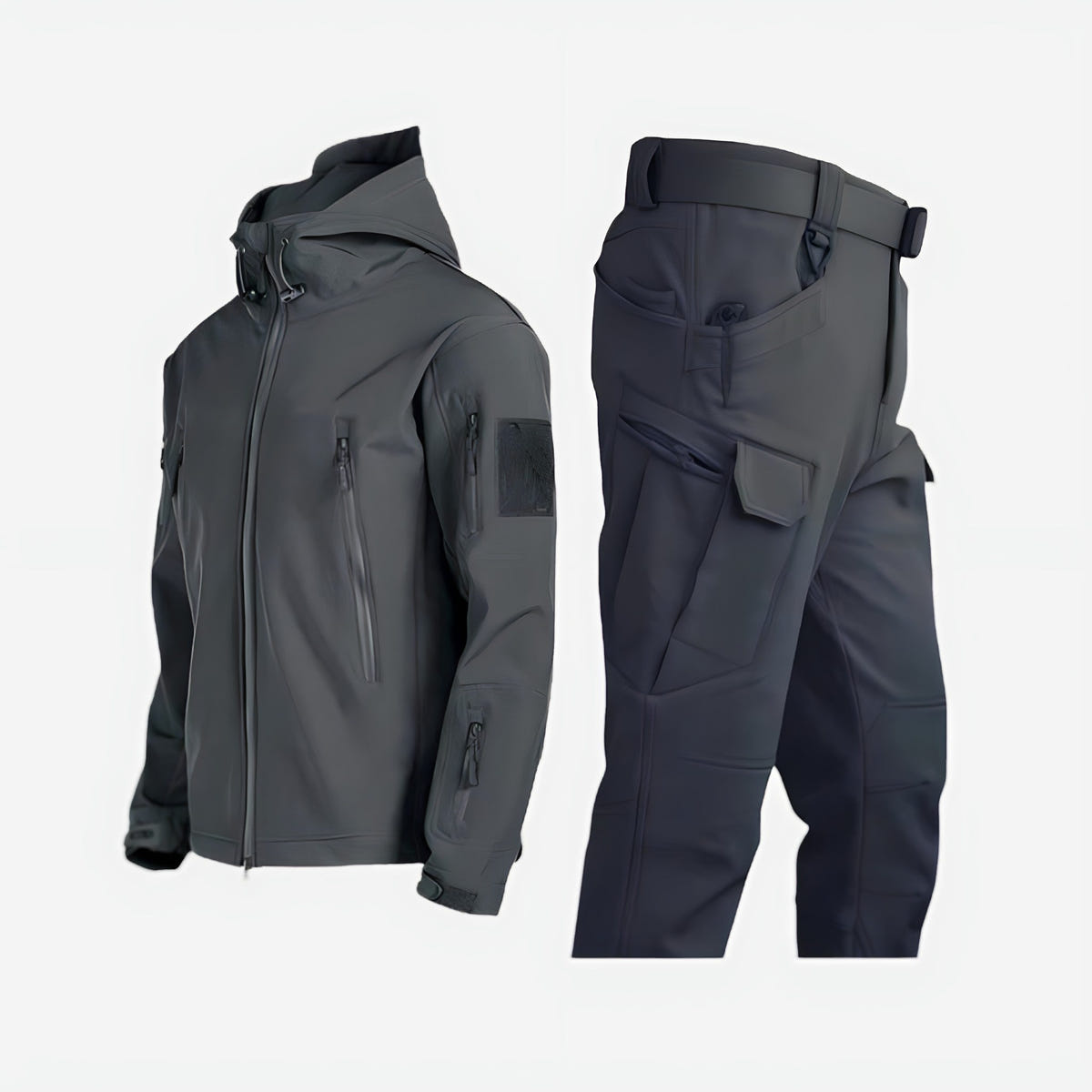 Ridgeline | Men's Tactical Hooded Softshell Outdoor Jacket and Pants Set