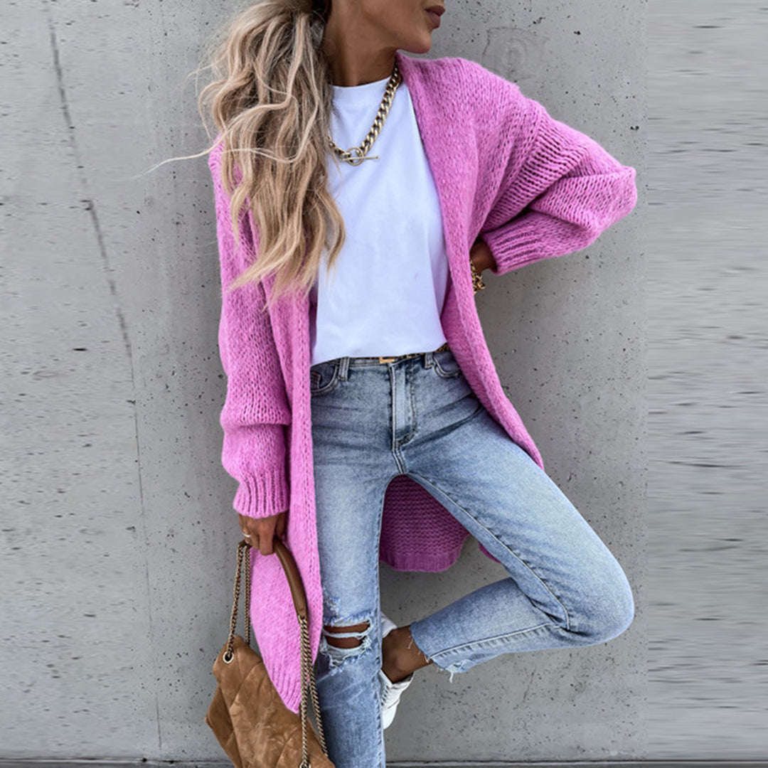 Rosalind | Women's Relaxed Fit Longline Knitted Cardigan