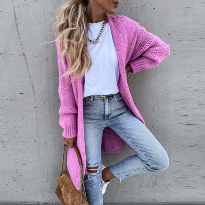 Rosalind | Women's Relaxed Fit Longline Knitted Cardigan