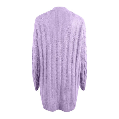 Elara | Women's Cosy Knit Cable Cardigan with Pockets
