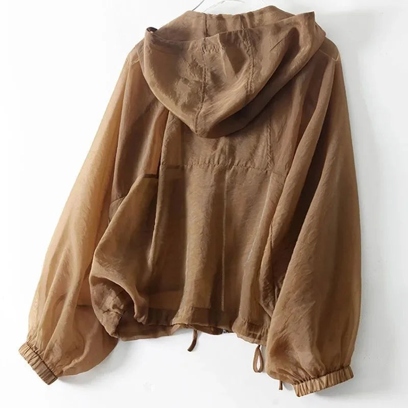 Thistle | Women's Lightweight Hooded Zip-Up Jacket