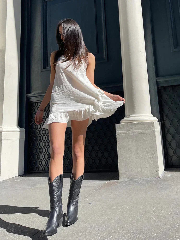 Delphie | Women's Metallic Embroidered Western Cowboy Boot