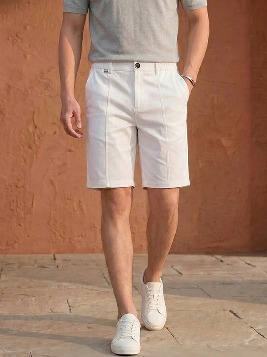 Teddy | Men's Chino Shorts Straight Fit Smart Casual Tailored