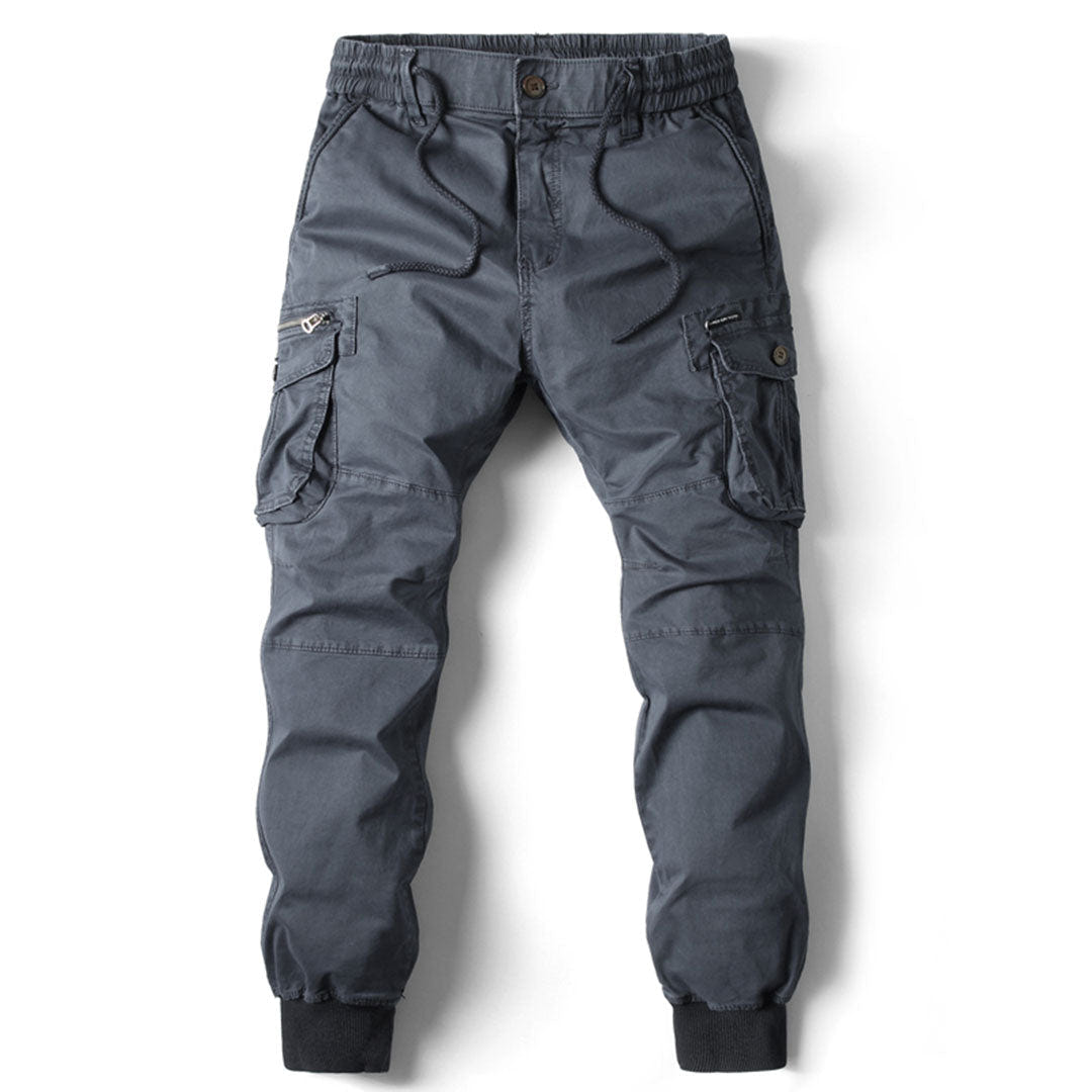 Declan | Men's Utility Pocket Stretch Fit Tapered Cargo Pants