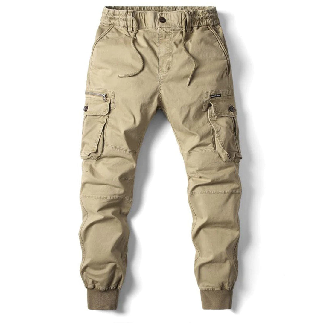 Declan | Men's Utility Pocket Stretch Fit Tapered Cargo Pants