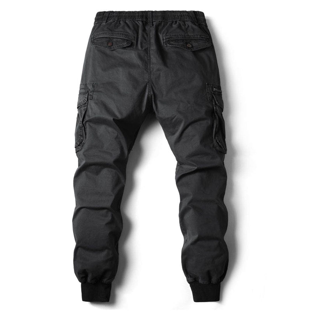Declan | Men's Utility Pocket Stretch Fit Tapered Cargo Pants