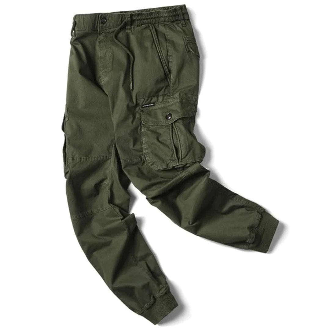Declan | Men's Utility Pocket Stretch Fit Tapered Cargo Pants