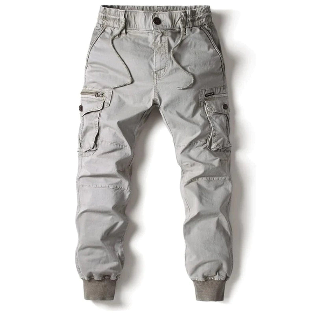 Declan | Men's Utility Pocket Stretch Fit Tapered Cargo Pants