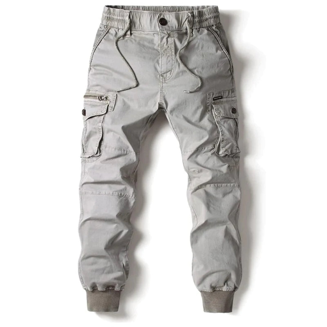 Declan | Men's Utility Pocket Stretch Fit Tapered Cargo Pants