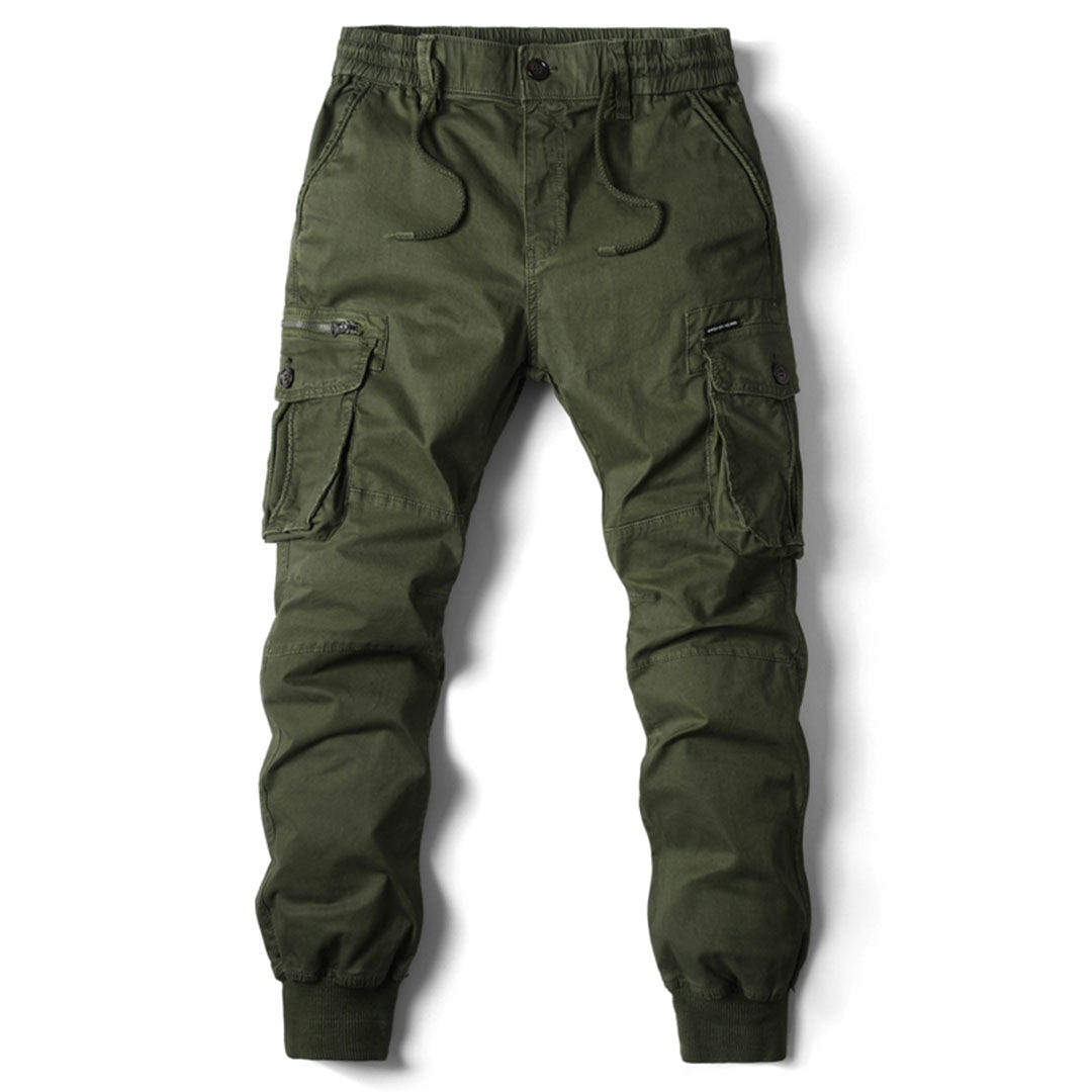 Declan | Men's Utility Pocket Stretch Fit Tapered Cargo Pants