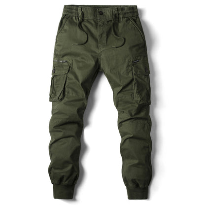 Declan | Men's Utility Pocket Stretch Fit Tapered Cargo Pants