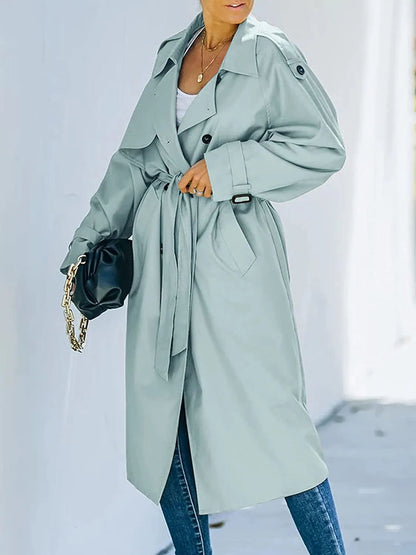 Colette | Women's Long Belted Trench Coat Ladies Trenchcoat
