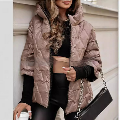 Anneliese | Women's Quilted Insulated Hooded Winter Puffer Jacket