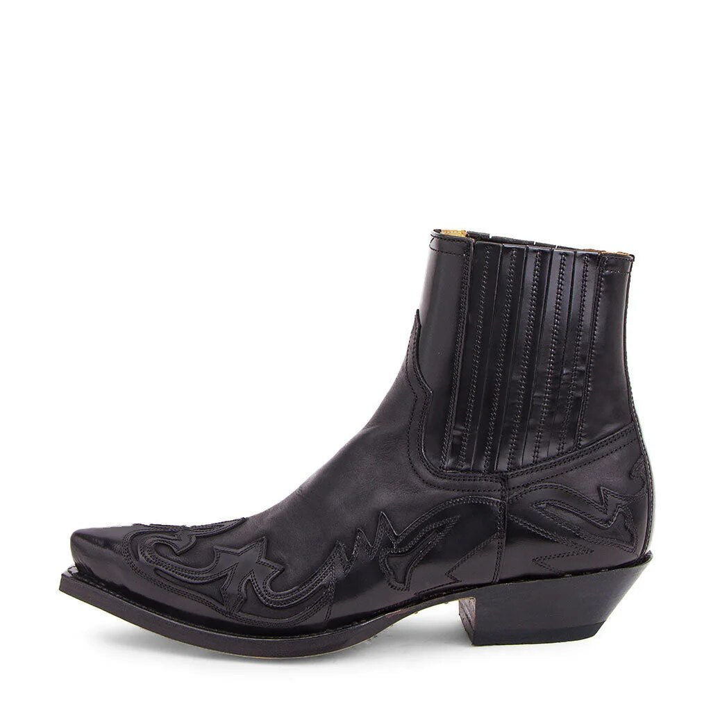 Dalton | Men's Western Cowboy Stitching Leather Chelsea Ankle Boot