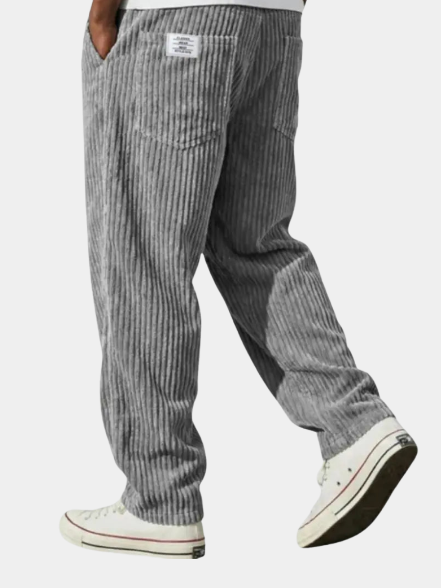 Marlow | Men's Corduroy Relaxed Fit Straight Leg Pants