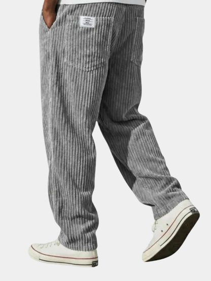 Marlow | Men's Corduroy Relaxed Fit Straight Leg Pants