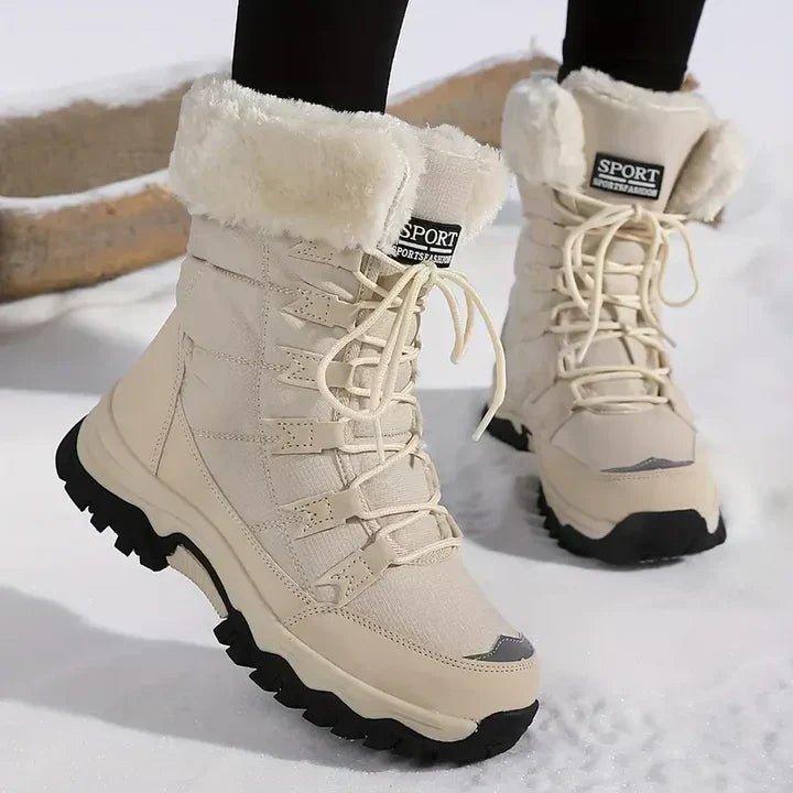 Nordica | Women's Fleece Lined Lace Up Winter Snow Boot