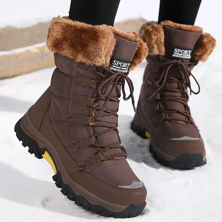 Nordica | Women's Fleece Lined Lace Up Winter Snow Boot