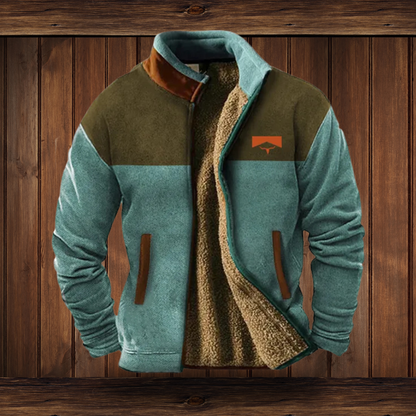 Wyndham | Men's Western Aztec Print Zip-Up Bomber Jacket