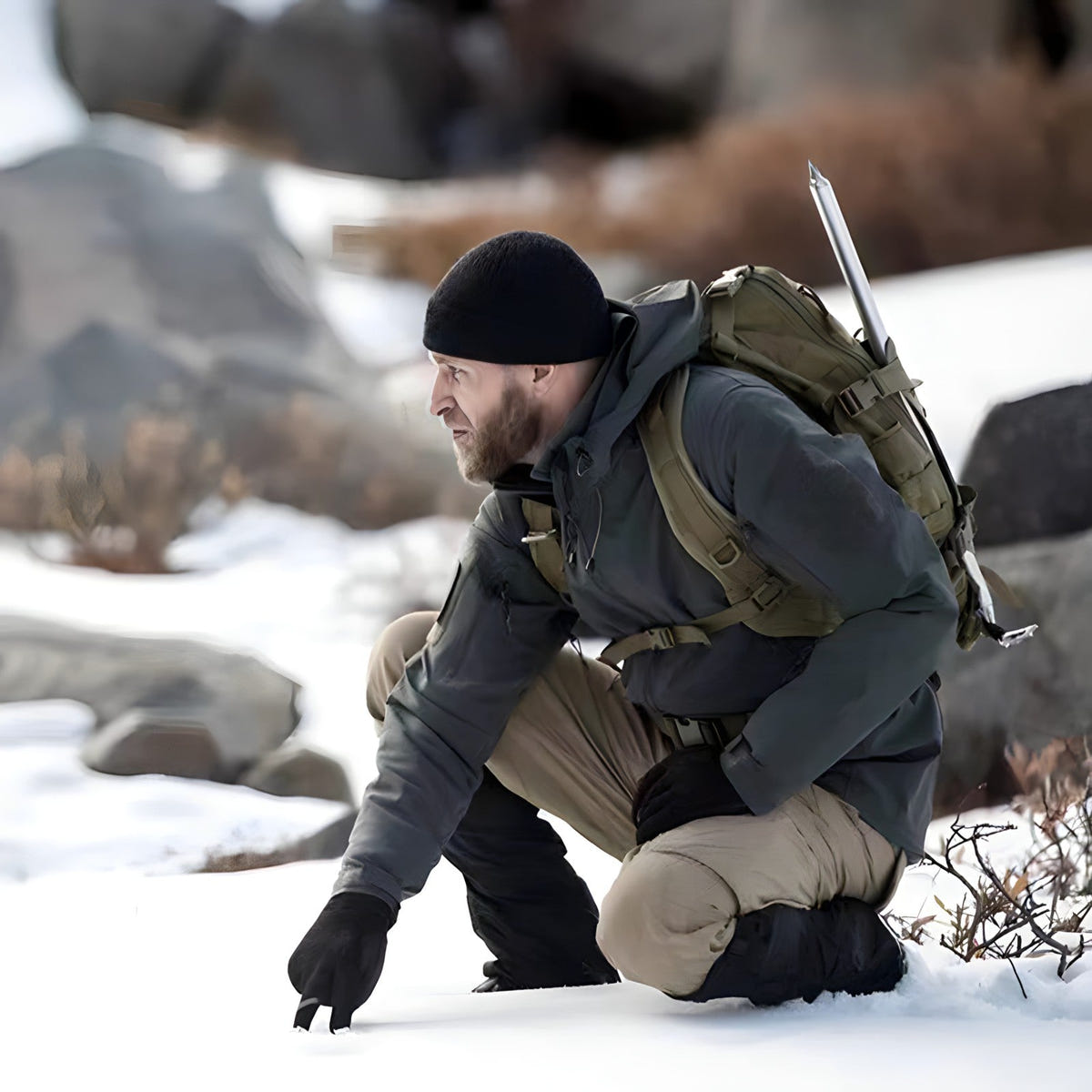 Ridgeline | Men's Tactical Hooded Softshell Outdoor Jacket and Pants Set