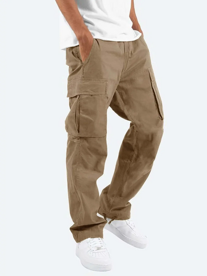 Griffin | Men's Drawstring Relaxed Fit Cargo Pants