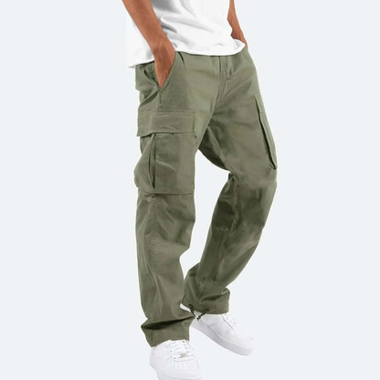 Griffin | Men's Drawstring Relaxed Fit Cargo Pants
