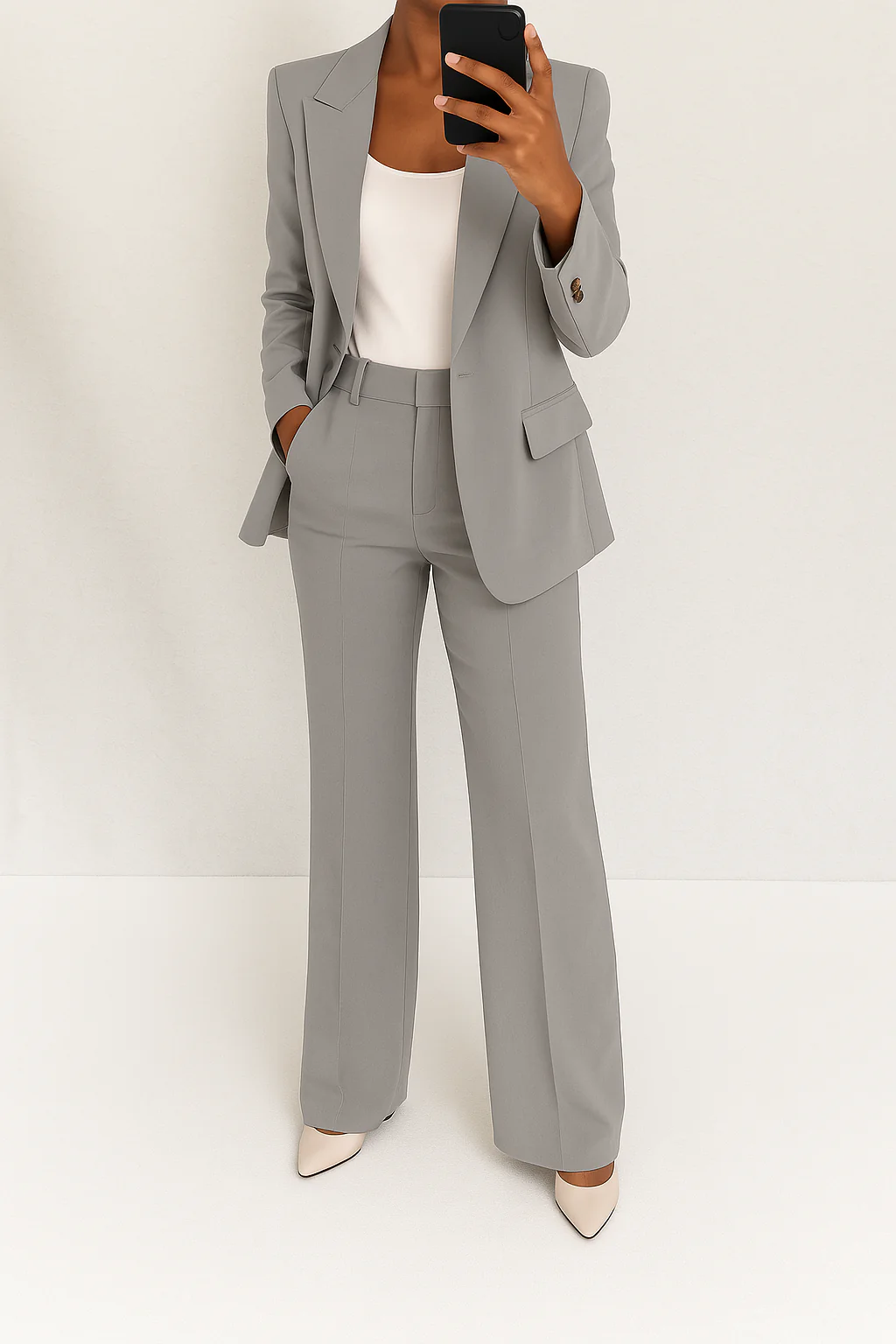 Camille | Women's Tailored Single-Breasted Two-Piece Suit